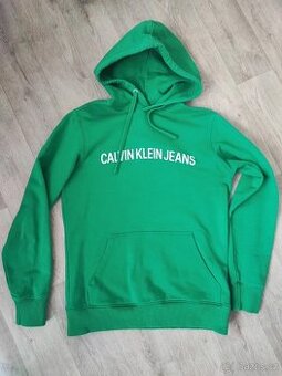 Zelená dámská mikina Calvin Klein v. S-M
