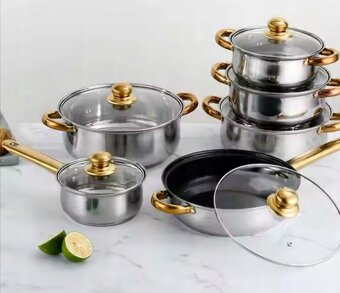 Sada designovych hrnců 12dilu ideální do nového bydlení