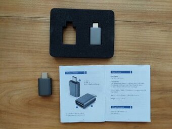 USB adaptér USB 3.0 na USB-C mobil tablet tiskárna myš apod.