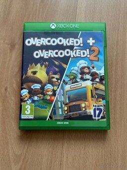 Overcooked + Overcooked 2 – 1 CD + plastová krabička