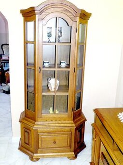 stylový jednodveřový skleník/vitrína