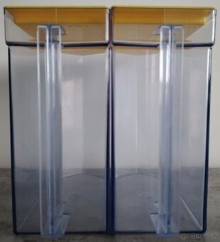 Retro pl.nádoby 2ks