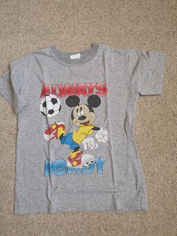 Šedé tričko vel. 128