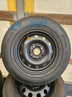 ocel. disky Hyundai, Kia, Mazda, 4x100 (č. sady 56)