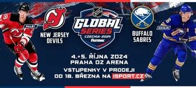 BUFFALO SABERS- NEW JERSEY DEVILS, goobal series 2024 Praha