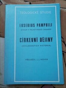 Církevní dějiny eusebius pamphili J. Novák - 1