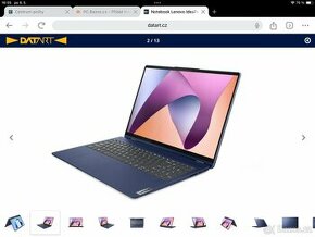 Prodán úplně nový notebook Lenovo