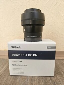 Sigma 30 mm f/1,4 DC DN Contemporary pro Sony E