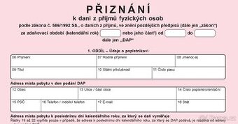 KVALITNĚ VEDENÍ ÚČETNICTVÍ, ZPRACOVÁNÍ PŘIZNÁNÍ