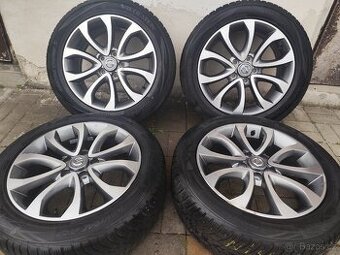ALU 5x114.3 r17 NISSAN + PNEU - PĚKNÁ SADA