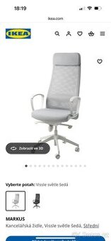 Židle k psacímu stolu IKEA Markus