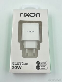 Rixon nabíjecí adaptér 20W USB-C/USB-A PD20W