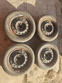 Prodám sadu disků 6,5Jx16H2 ET40 + M+S pneu 205/60/R16