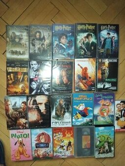 VHS kazety - originál + i nahrané, velmi levně