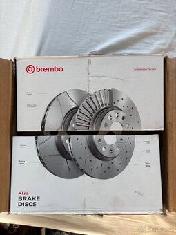Brzdové kotouče a destičky Brembo Xtra