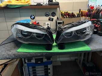 BMW 5 F10/11 nedynamic xenon, přestavba na Bi-LED