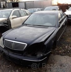 Mercedes S w220 320 CDI, prodám náhradní díly