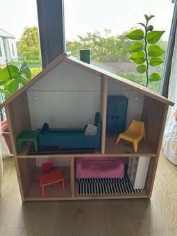 Domeček a nábytek ikea