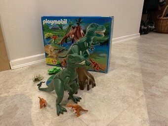 Playmobil 4171 Tyranosaurus Rex a Velociraptoři