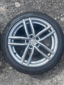 Alu kola Dezent 5x112 s pneu 235/45 R18 – 2× Bridgestone,