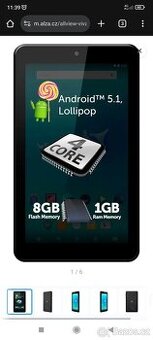 Allview Viva C701 Black tablet