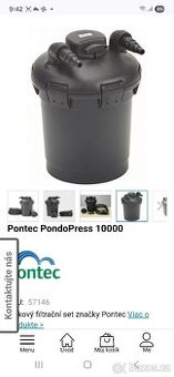 Jezírková filtrace Pontec Pondopress 10000
