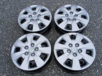 Nové orig plech.disky + poklice Hyundai I30 5,5J 15" ET47
