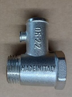 Pojistný ventil 1/2 8 bar pro bojlery