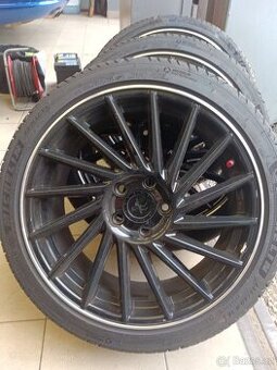 ALU kola 5X112 R18 pneu 225/40r18