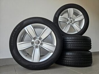 Orig. VW Istanbul 5x112 Letní 215/55/17 - zánovní
