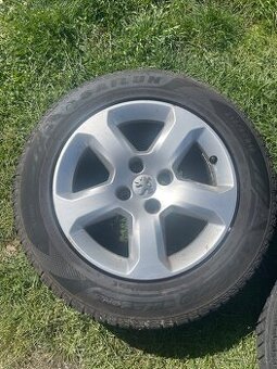 Alu kola, celoroční pneu 215/60r16 - 1
