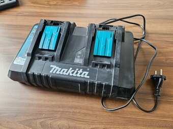 Makita DC18RD – rychlonabíječka pro 2 akumulátory (18V LXT)