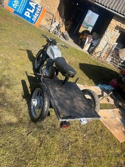 Jawa Tříkolka rikša 175 pojízdná do lesa