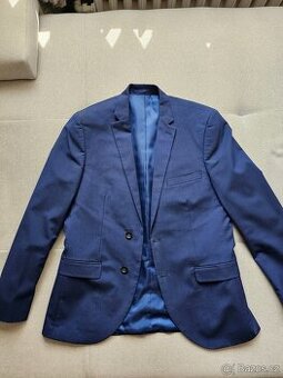 Pánský oblek - modrý