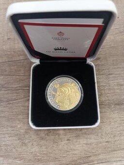 1 oz stribrna mince Queen's Virtues, stesti 2022 Proof