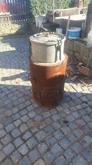 Prodám 100L výklopný pařák na brambory ( pozink)