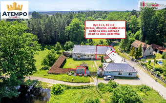 K prodeji, byt 4+1 s terasou a částí na společné zahradě, Ch