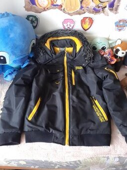 Zimni bunda Everlast a ksiltovka NHL