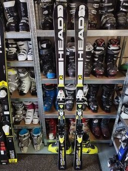 Lyže Head rebels 165cm, na doježdění