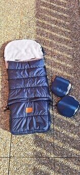 Fusak a rukávníky  s ovčí vlnou