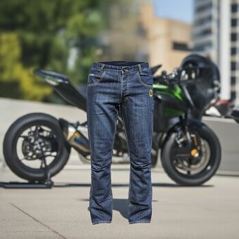Motocyklové džíny s kevlarem, Denim, pánske