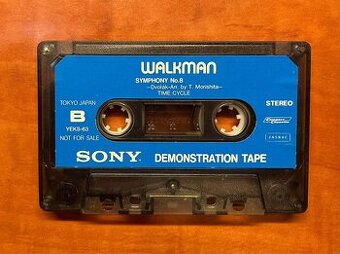 SONY WALKMAN DEMONSTRATION TAPE TOKYO JAPAN