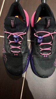 Tenisky Under Armour HOVR Phantom 3 SE Storm – černo-fialové