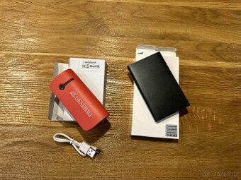Powerbanka 2 ks, power banky, externí baterie - nevyužité