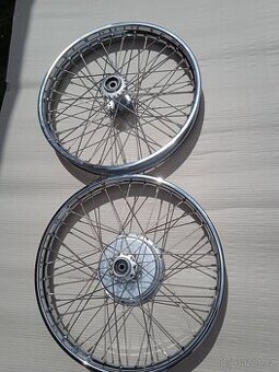 Nová kola Jawa Pérak 150mm , výplet, ráfky, vycentrováno