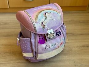 Školní aktovka Belmil MiniFit Rainbow Unicorn