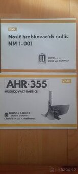 Hrobkovací Radlice s nosičem tera vari.