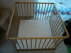 Ohrádka MOBILNÍ 3x polohovatelná výška,vyměkčená 90x90x70cm