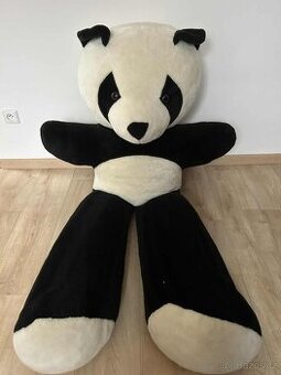 Velký plyšový medvěd Panda - životní velikost