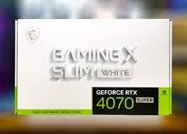 MSI RTX 4070 SLIM WHITE 12GB